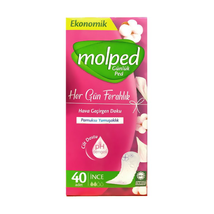 Щоденні прокладки Molped Daily No Perfume Eco, 40 шт